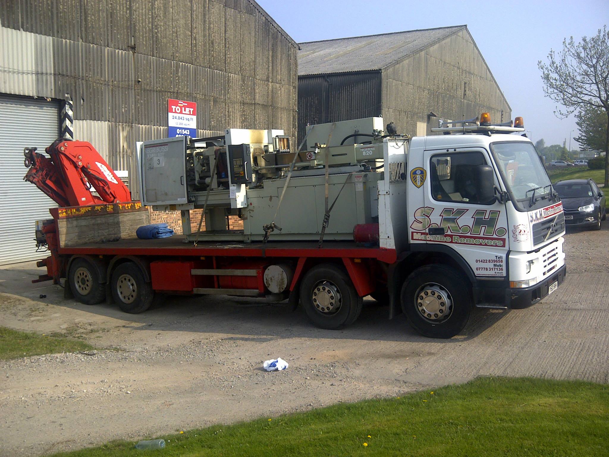 SKH Machine Removers Based in Yorkshire, Halifax